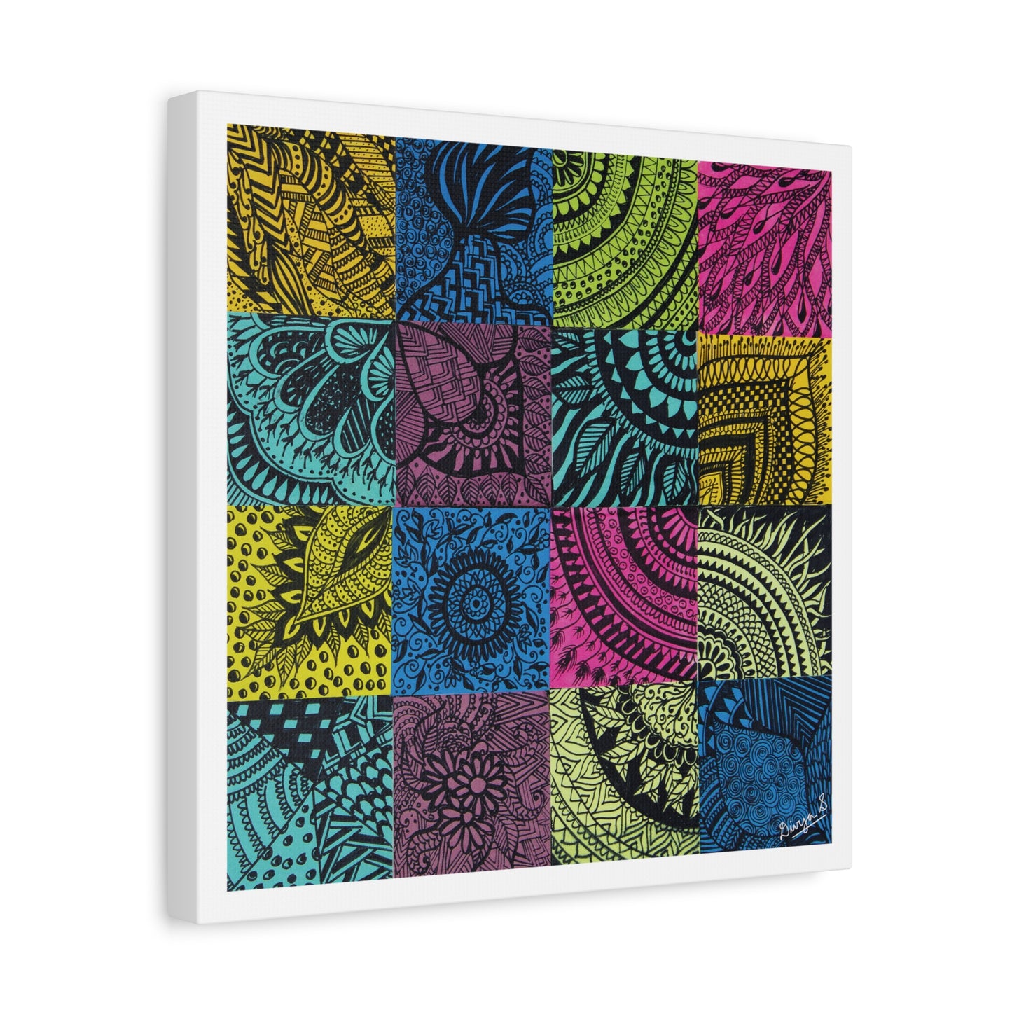 Post-it Palette Canvas
