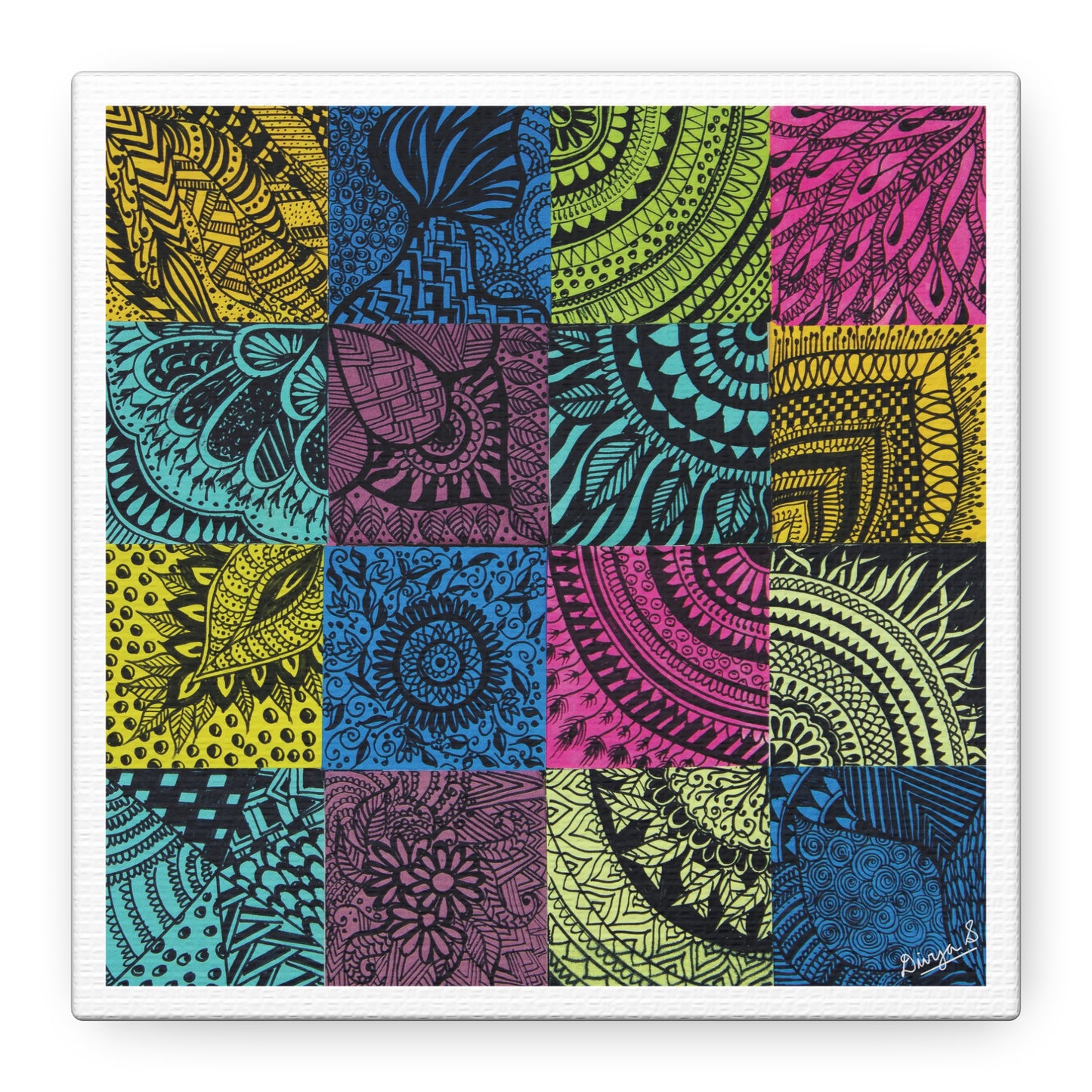 Post-it Palette Canvas