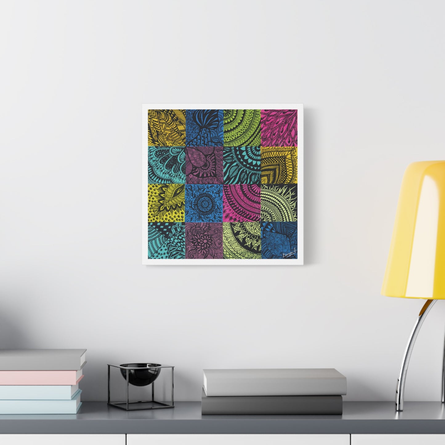 Post-it Palette Canvas