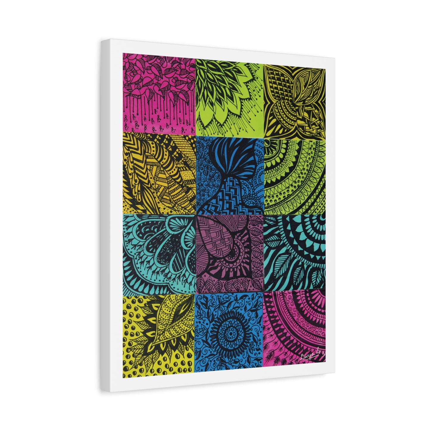 Post-it Palette - II Canvas
