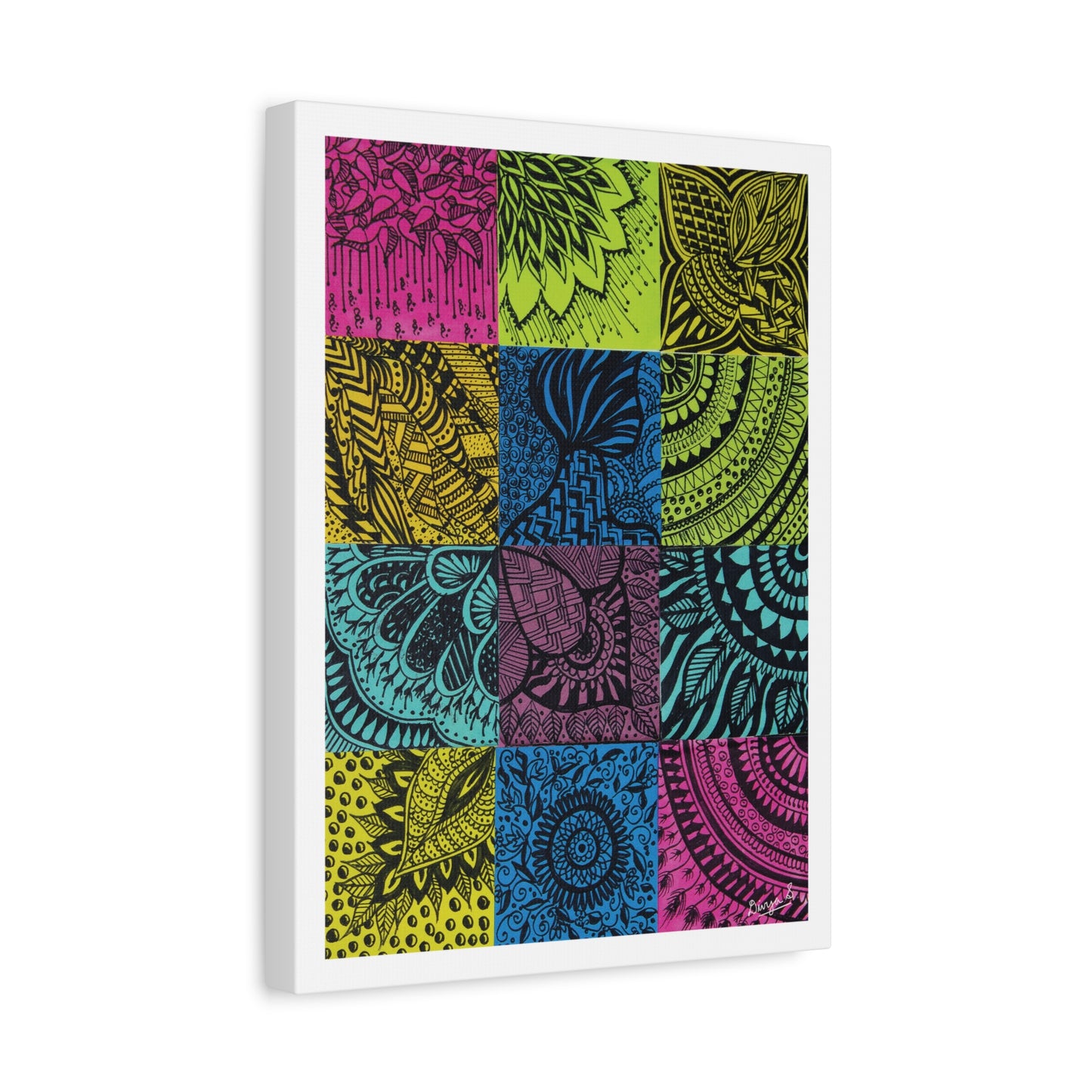 Post-it Palette - II Canvas