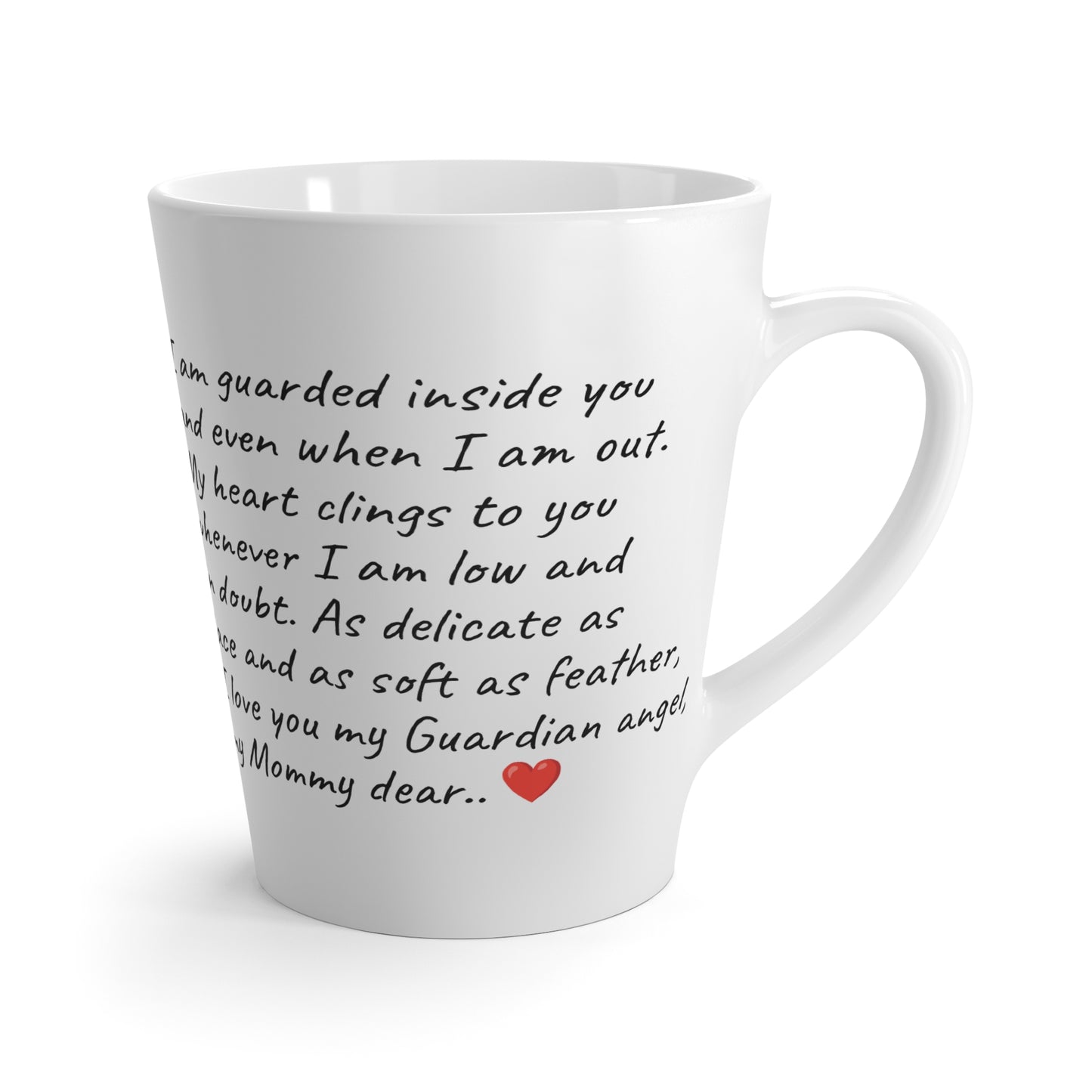 My Guardian Angel Latte Coffee Mug