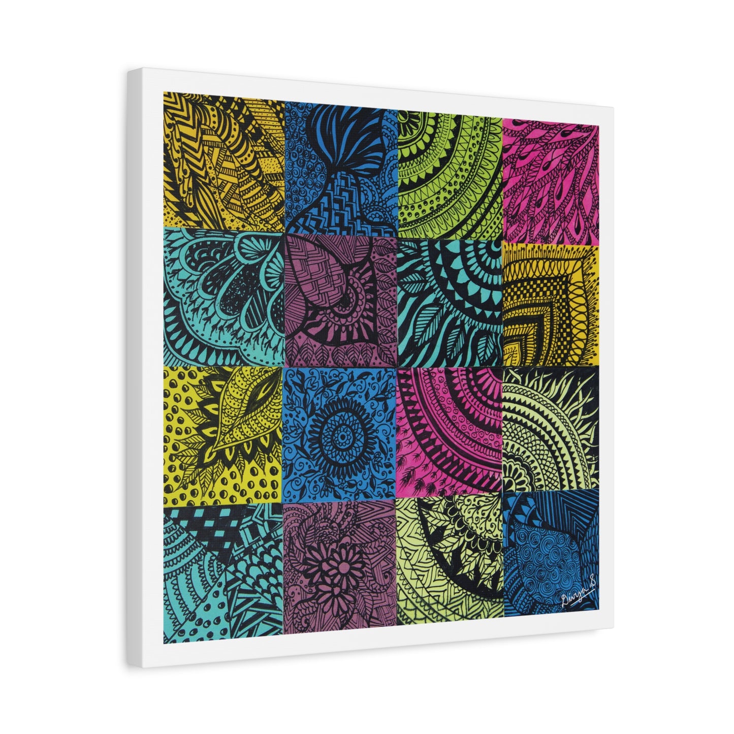 Post-it Palette Canvas