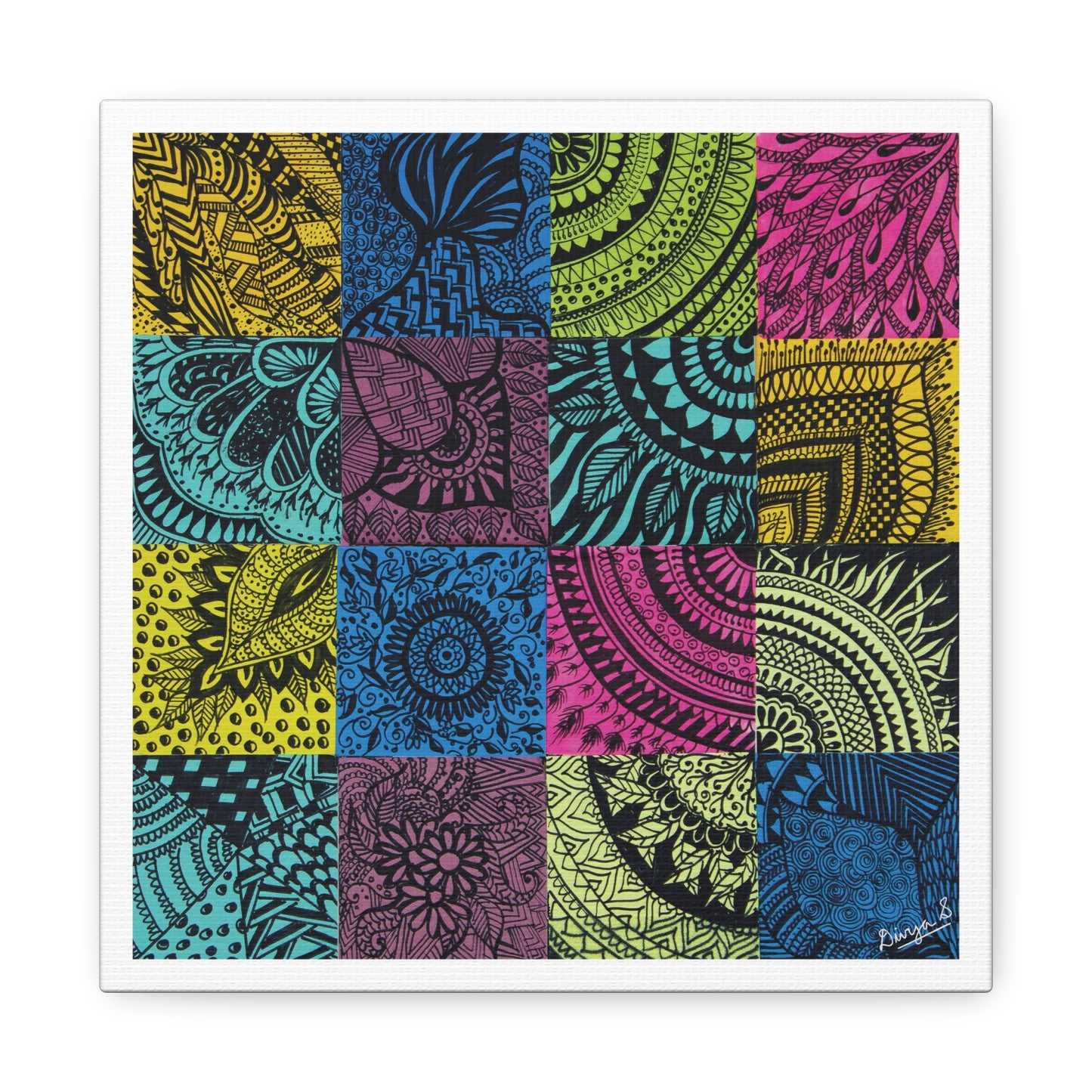 Post-it Palette Canvas
