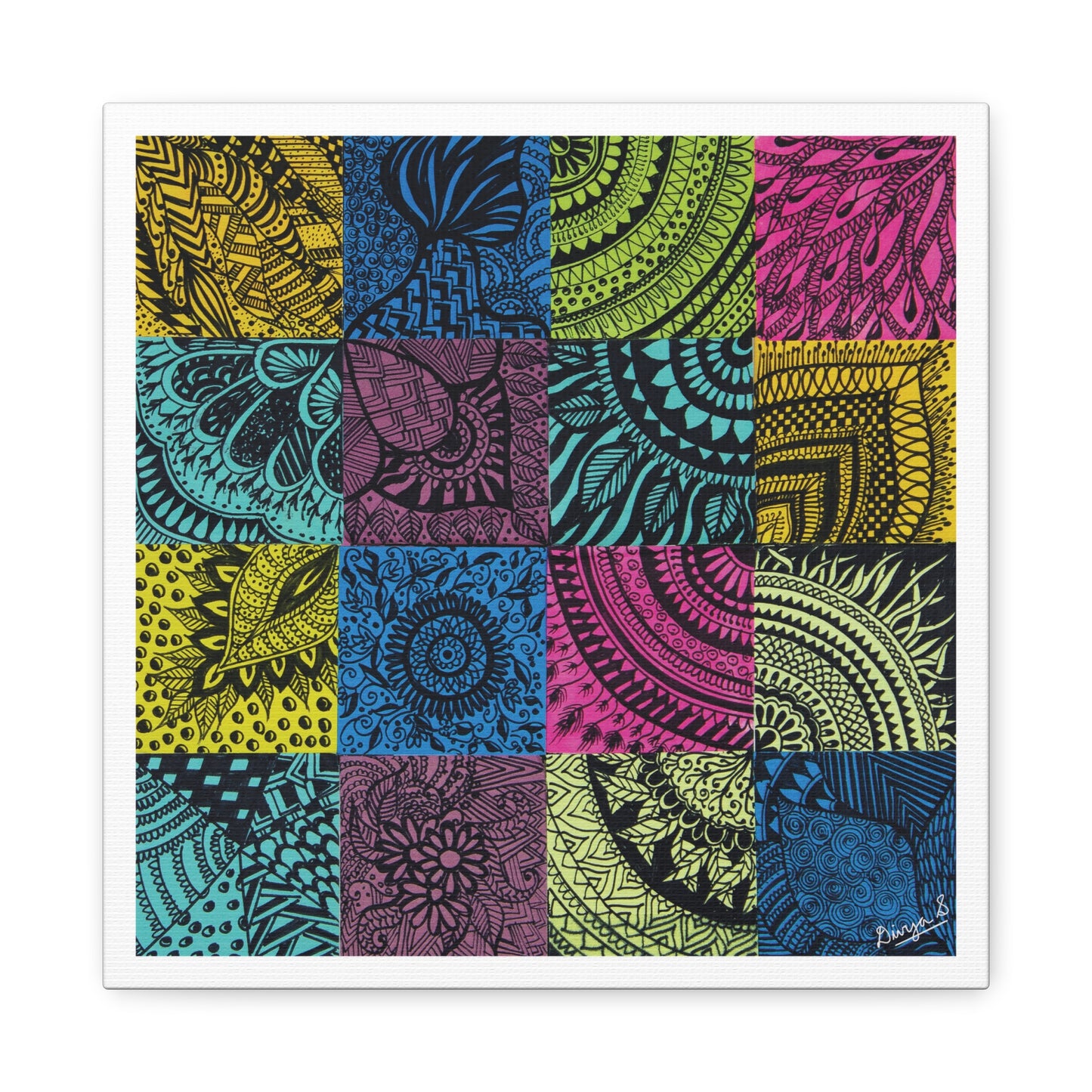 Post-it Palette Canvas